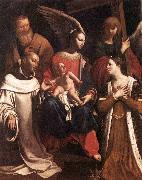 Holy Family with St Bruno and St Helena
